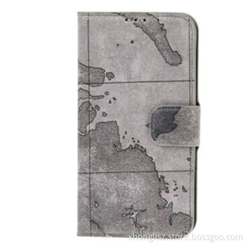 New Brand World Map Wallet Flip Case for Samsung Galaxy S5 i9600